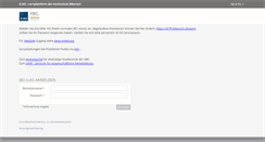 Desktop Screenshot of elearns02.fh-biberach.de