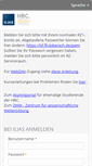 Mobile Screenshot of elearns02.fh-biberach.de
